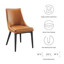 Load image into Gallery viewer, Viscount Vegan Leather Dining Chair by Modway