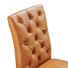 Load image into Gallery viewer, Duchess Button Tufted Vegan Leather Dining Chair by Modway