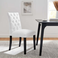 Load image into Gallery viewer, Duchess Button Tufted Fabric Dining Chair by Modway