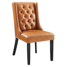 Load image into Gallery viewer, Baronet Button Tufted Vegan Leather Dining Chair by Modway