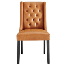 Load image into Gallery viewer, Baronet Button Tufted Vegan Leather Dining Chair by Modway