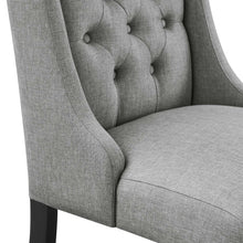 Load image into Gallery viewer, Baronet Button Tufted Fabric Dining Chair by Modway