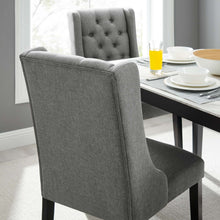Load image into Gallery viewer, Baronet Button Tufted Fabric Dining Chair by Modway