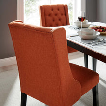 Load image into Gallery viewer, Baronet Button Tufted Fabric Dining Chair by Modway