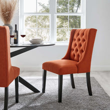 Load image into Gallery viewer, Baronet Button Tufted Fabric Dining Chair by Modway