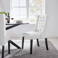 Load image into Gallery viewer, Baronet Button Tufted Fabric Dining Chair by Modway