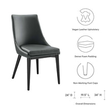Load image into Gallery viewer, Viscount Vinyl Dining Side Chair Set of 2 by Modway