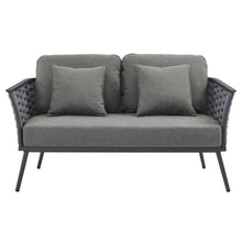 Load image into Gallery viewer, Stance Outdoor Patio Aluminum Loveseat by Modway