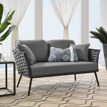 Load image into Gallery viewer, Stance Outdoor Patio Aluminum Loveseat by Modway