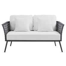 Load image into Gallery viewer, Stance Outdoor Patio Aluminum Loveseat by Modway