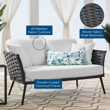 Load image into Gallery viewer, Stance Outdoor Patio Aluminum Loveseat by Modway