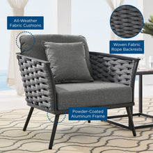 Load image into Gallery viewer, Stance Outdoor Patio Aluminum Armchair by Modway