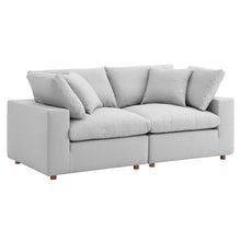 Load image into Gallery viewer, Commix 2 Piece Down Filled Overstuffed Sectional Sofa Set by Modway