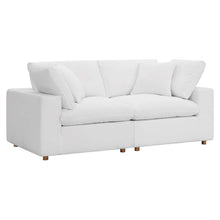 Load image into Gallery viewer, Commix 2 Piece Down Filled Overstuffed Sectional Sofa Set by Modway