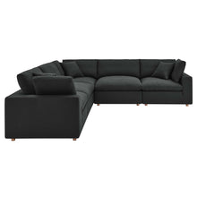 Load image into Gallery viewer, Commix 5 Piece Down Filled Overstuffed Sectional Sofa by Modway
