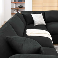 Load image into Gallery viewer, Commix 6 Piece Down Filled Overstuffed Sectional Sofa Set by Modway
