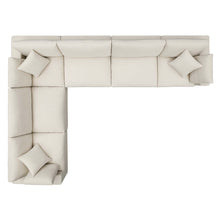 Load image into Gallery viewer, Commix 6 Piece Down Filled Overstuffed Sectional Sofa Set by Modway