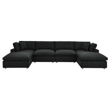 Load image into Gallery viewer, Commix 6-Piece Down Filled Overstuffed Sectional Sofa by Modway
