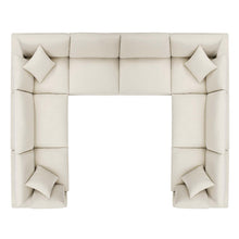 Load image into Gallery viewer, Commix 8-Piece Down Filled Overstuffed Sectional Sofa by Modway