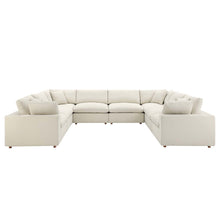 Load image into Gallery viewer, Commix 8-Piece Down Filled Overstuffed Sectional Sofa by Modway