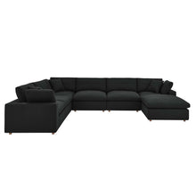 Load image into Gallery viewer, Commix 7-Piece Down Filled Overstuffed Sectional Sofa by Modway