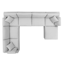 Load image into Gallery viewer, Commix 7-Piece Down Filled Overstuffed Sectional Sofa by Modway