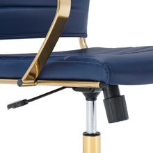 Load image into Gallery viewer, Jive Gold Stainless Steel Midback Office Chair by Modway