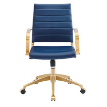 Load image into Gallery viewer, Jive Gold Stainless Steel Midback Office Chair by Modway