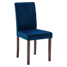 Load image into Gallery viewer, Prosper Upholstered Velvet Dining Side Chair Set of 2 by Modway