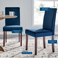 Load image into Gallery viewer, Prosper Upholstered Velvet Dining Side Chair Set of 2 by Modway