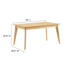 Load image into Gallery viewer, Oracle 59" Rectangle Dining Table by Modway