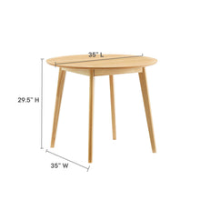 Load image into Gallery viewer, Vision 35" Round Dining Table by Modway