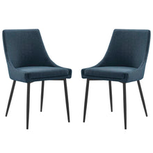 Load image into Gallery viewer, Viscount Upholstered Fabric Dining Chairs Set of 2 by Modway