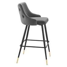 Load image into Gallery viewer, Adorn Performance Velvet Bar Stool by Modway