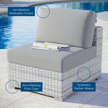 Load image into Gallery viewer, Convene Outdoor Patio Armless Chair by Modway