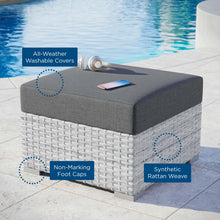 Load image into Gallery viewer, Convene Outdoor Patio Ottoman by Modway