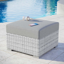 Load image into Gallery viewer, Convene Outdoor Patio Ottoman by Modway
