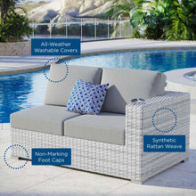 Load image into Gallery viewer, Convene Outdoor Patio Right-Arm Loveseat by Modway