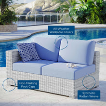 Load image into Gallery viewer, Convene Outdoor Patio Left-Arm Loveseat by Modway