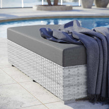 Load image into Gallery viewer, Convene Outdoor Patio Rectangular Ottoman by Modway