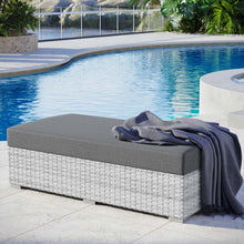 Load image into Gallery viewer, Convene Outdoor Patio Rectangular Ottoman by Modway