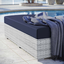 Load image into Gallery viewer, Convene Outdoor Patio Rectangular Ottoman by Modway