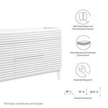 Load image into Gallery viewer, Render 48" Single Sink Compatible (not included) Bathroom Vanity Cabinet by Modway
