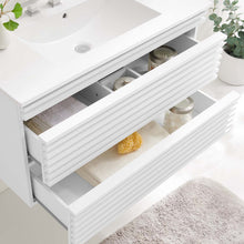 Load image into Gallery viewer, Render 36" Wall-Mount Bathroom Vanity by Modway