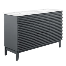 Load image into Gallery viewer, Render 48" Double Sink Bathroom Vanity by Modway