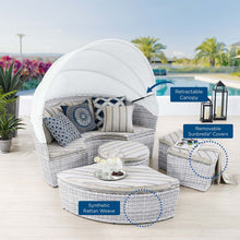 Load image into Gallery viewer, Scottsdale Canopy Sunbrella¨ Outdoor Patio Daybed by Modway
