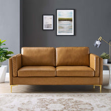 Load image into Gallery viewer, Kaiya Vegan Leather Sofa by Modway