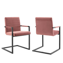 Load image into Gallery viewer, Savoy Performance Velvet Dining Chairs Set of 2 by Modway