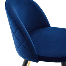 Load image into Gallery viewer, Cordial Performance Velvet Dining Chairs Set of 2 by Modway