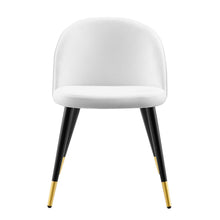 Load image into Gallery viewer, Cordial Performance Velvet Dining Chairs Set of 2 by Modway